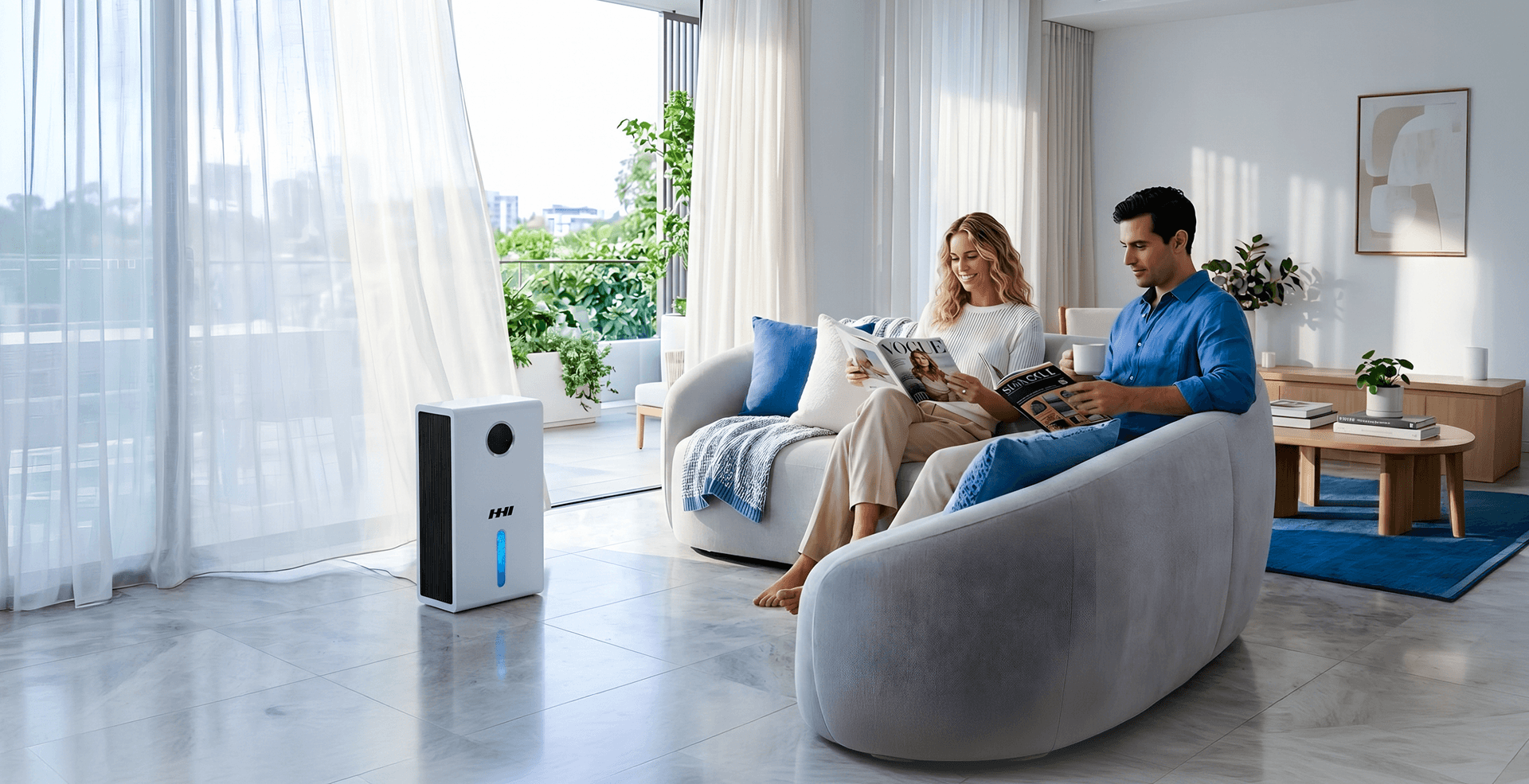HHI humidifier in lounge